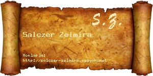 Salczer Zelmira névjegykártya